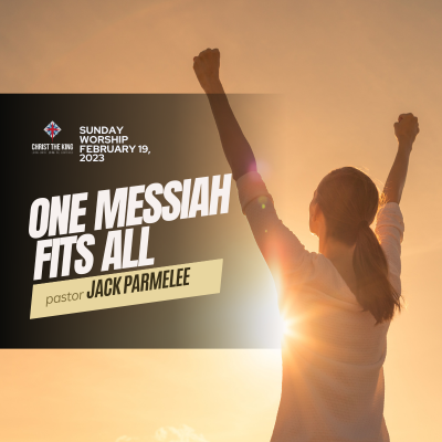 "One Messiah Fits All" 