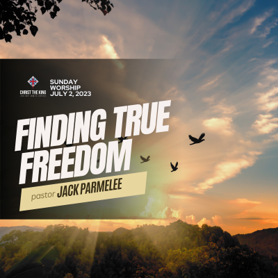"Finding True Freedom" 