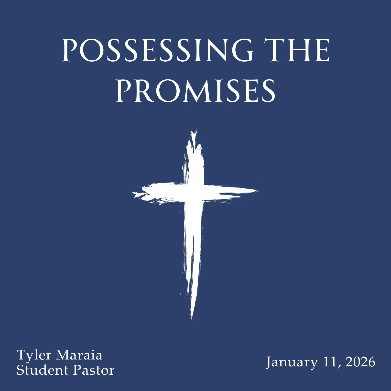 Possessing the Promises