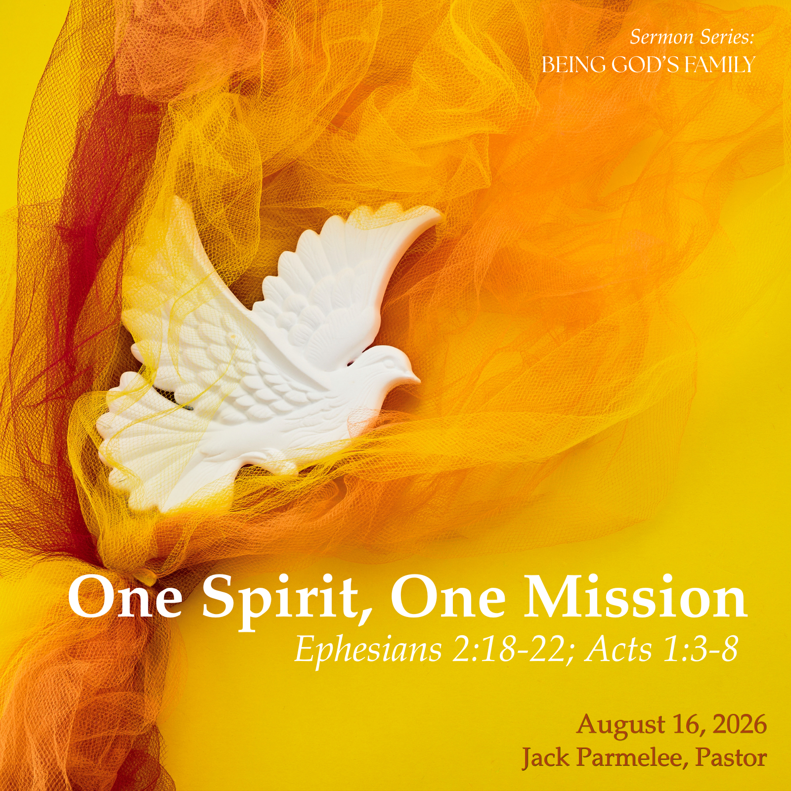 One Spirit, One Mission