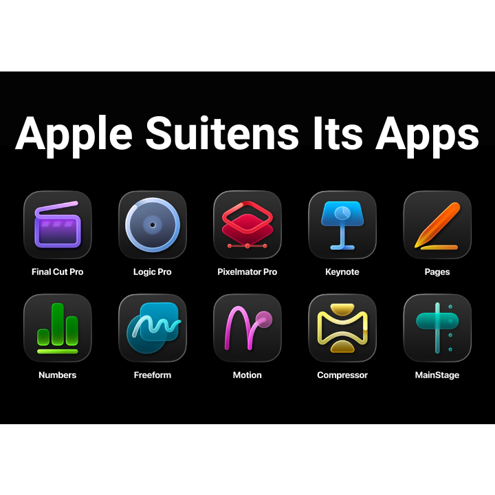 Apple Suitens Its Apps