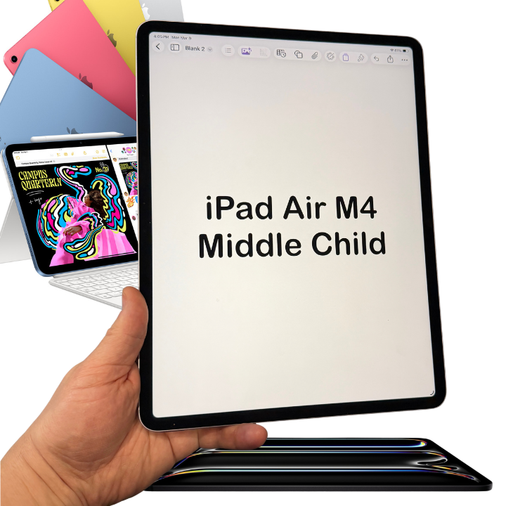 Apple iPad Air M4: The Middle of the Pricing Ladder Leaves Room For Competitors