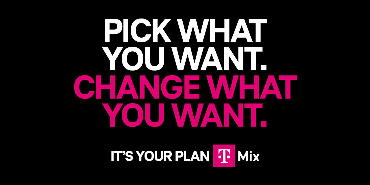 T-Mobile T-Mix Moves Perks Into the App and A La Carte