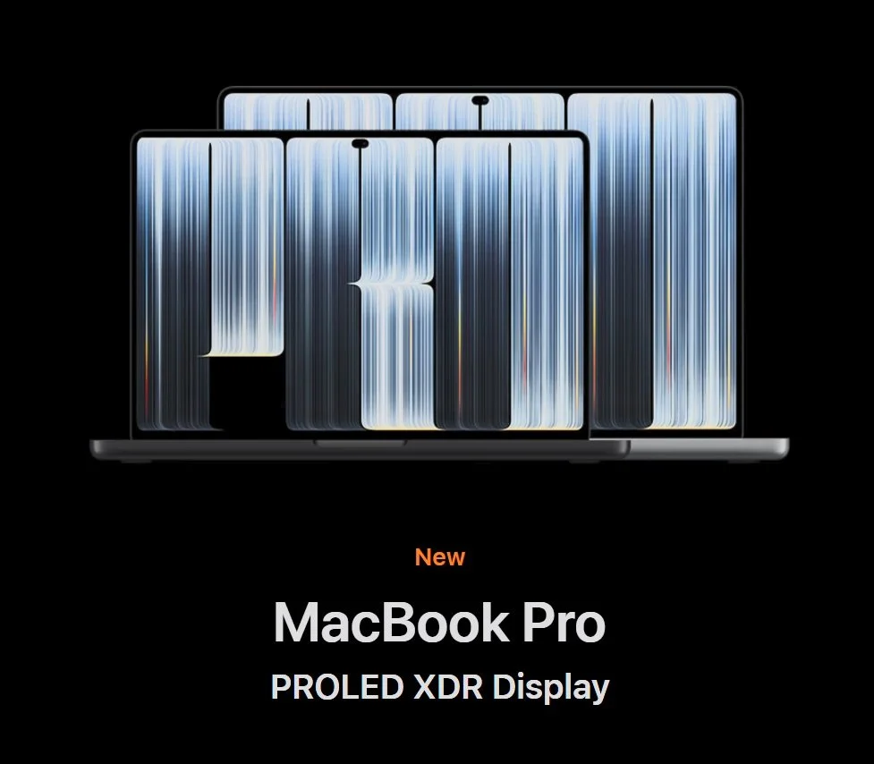 Apple Adds Touch, Tandem OLED to MacBook Pro; Competitors Relieved That’s It