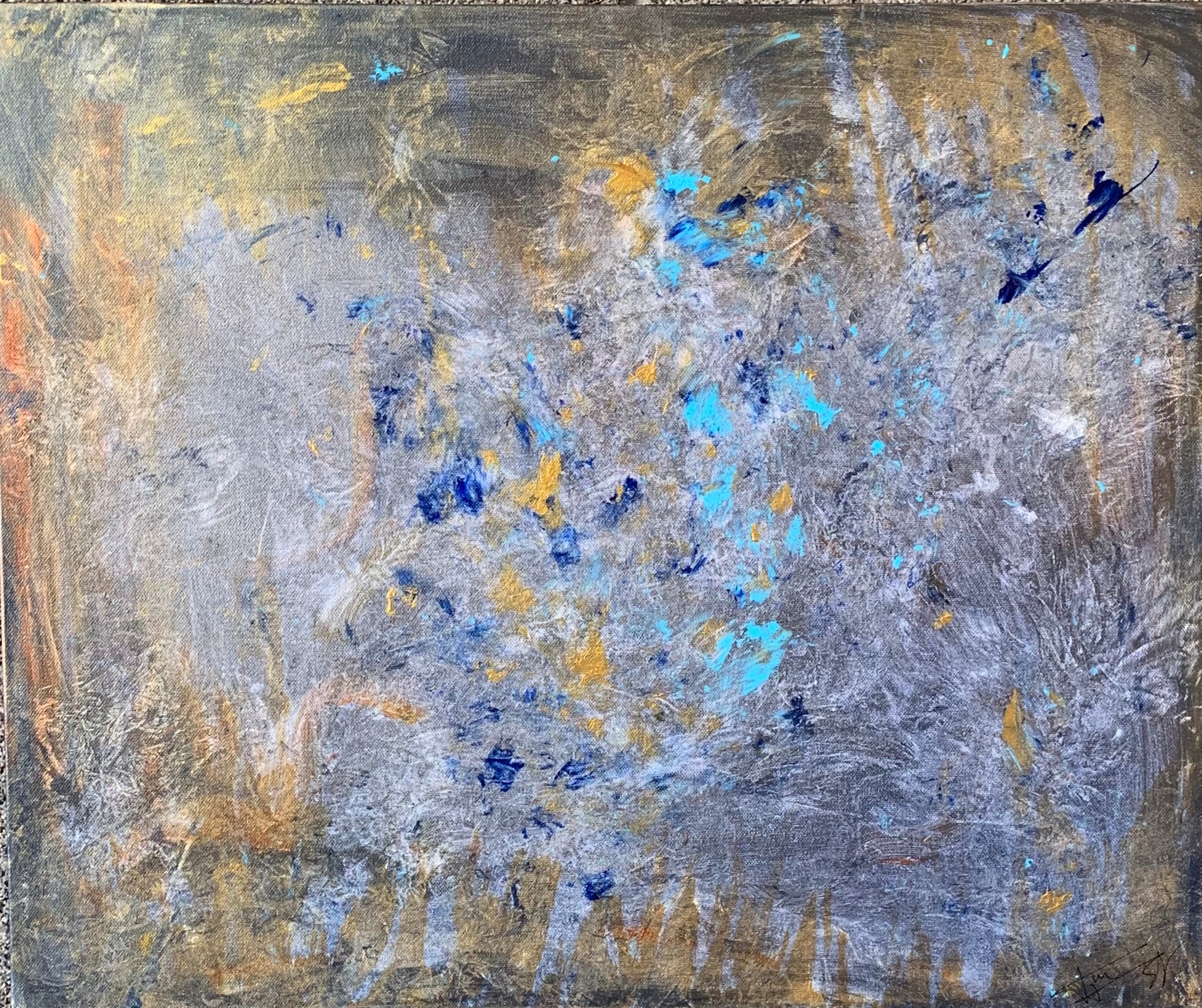 Acrylic on canvas 30” x 24” x1.5”