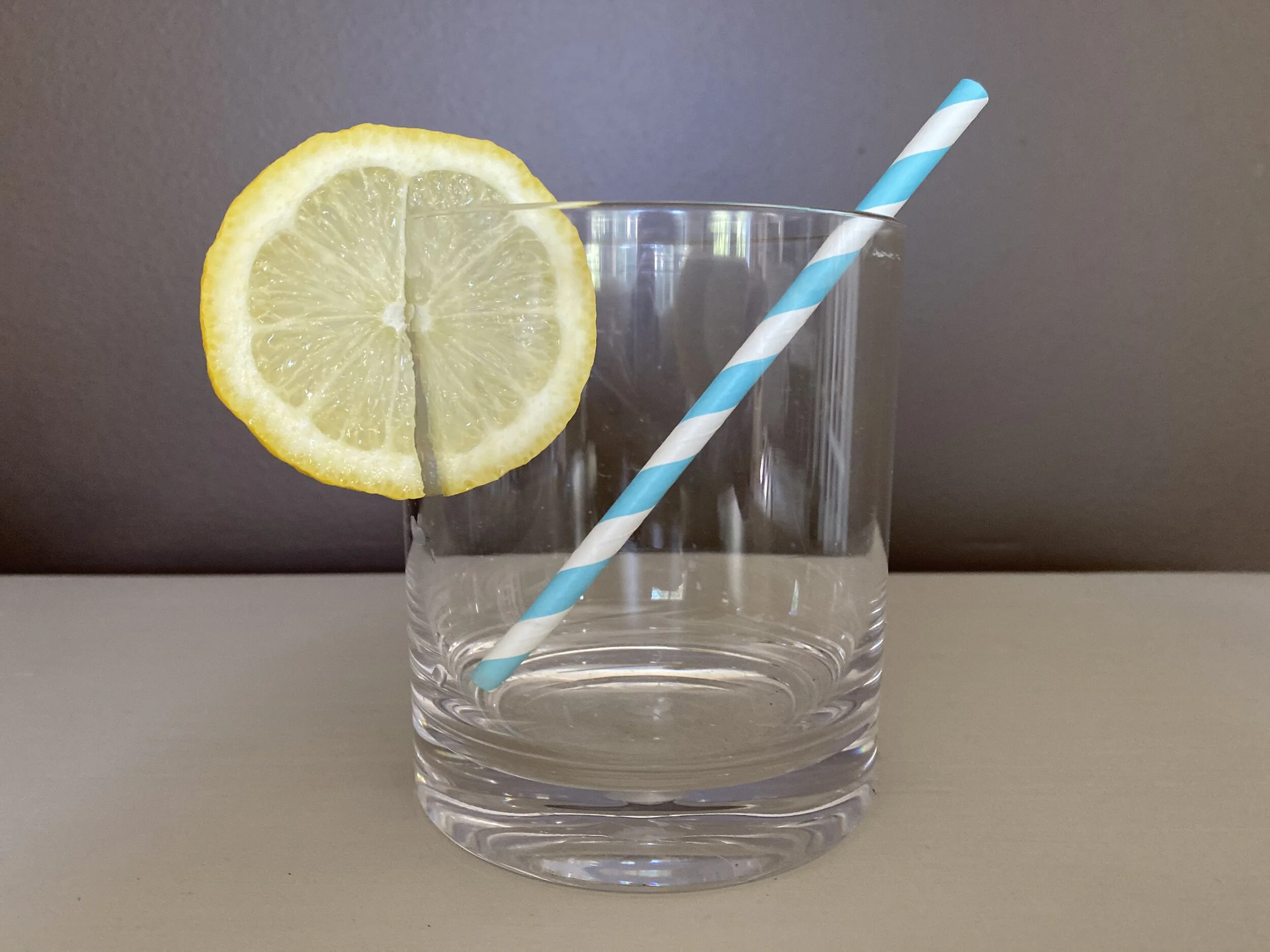 On The Rocks Clear Acrylic Glass