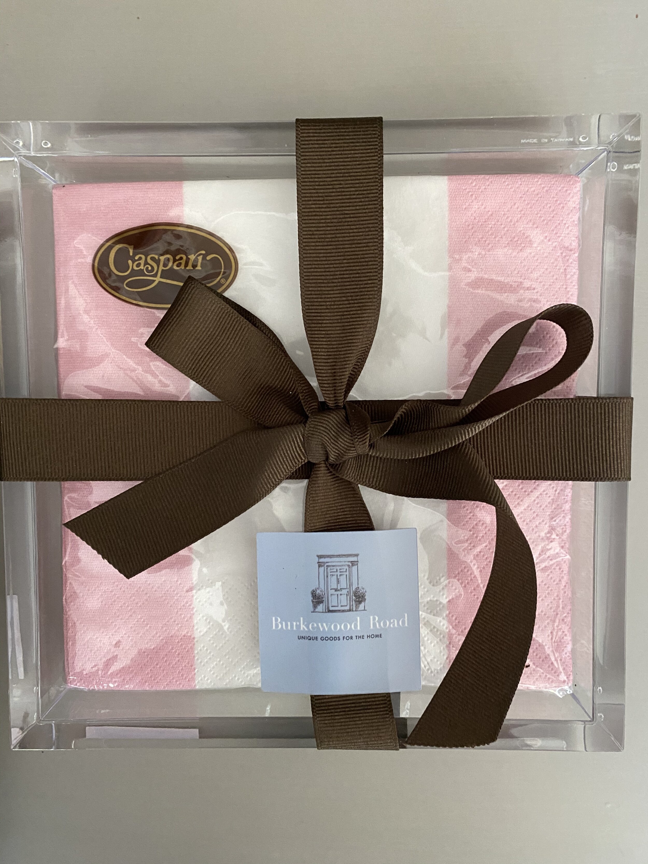 Caspari Crystal Acrylic Luncheon Napkin Holder