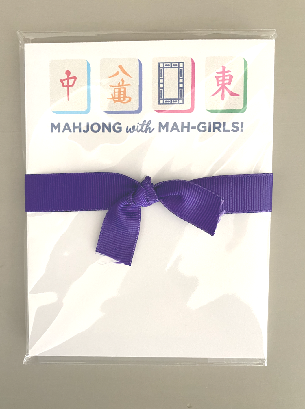 Donovan Designs Mahjong with Mah-Girls Mini Notepad