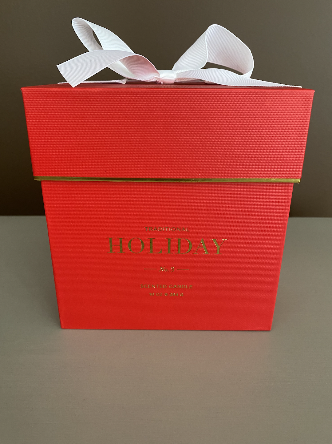 Sugar Paper Traditional Christmas Candle