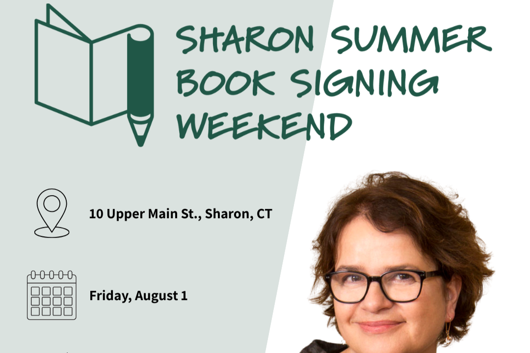 Sharon Summer Book Signing Weekend