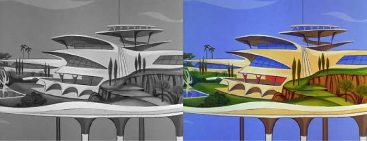 Screenshots from “Millionaire Astro” originally aired January 6, 1963