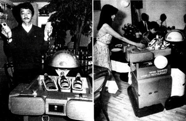 Ken-Chan the robot waiter (March 11, 1987 issue of Pacific Stars and Stripes)
