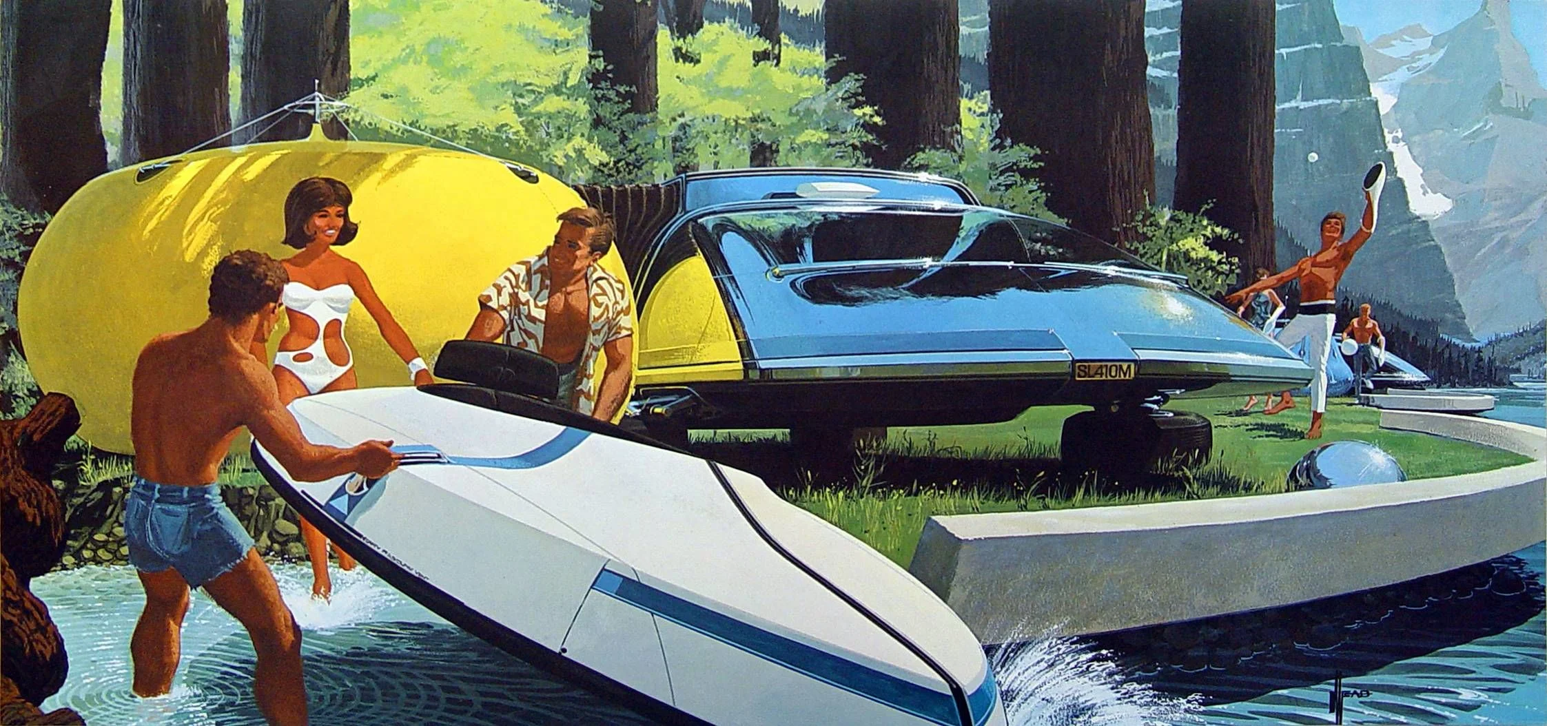 Syd Mead Art for U.S. Steel (1960s) — Paleofuture