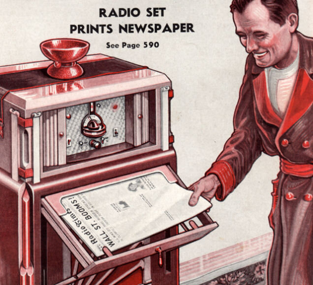 Vintage 1930s General Electric Radio Ad 