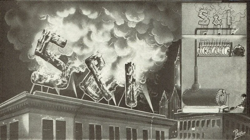 Fire Was the Future of Advertising in 1923
