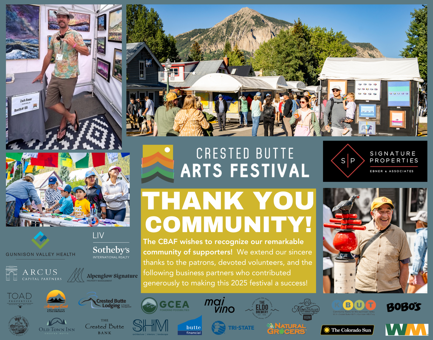 2026 Crested Butte Festival of the Arts