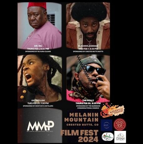 Last night to catch a screening at the @melaninmountainproject film fest.  Closing night features The Holly, a documentary charting the course of a Denver gang leader turned community activist.  Director @julianrubinstein will be present for Q&amp;A.