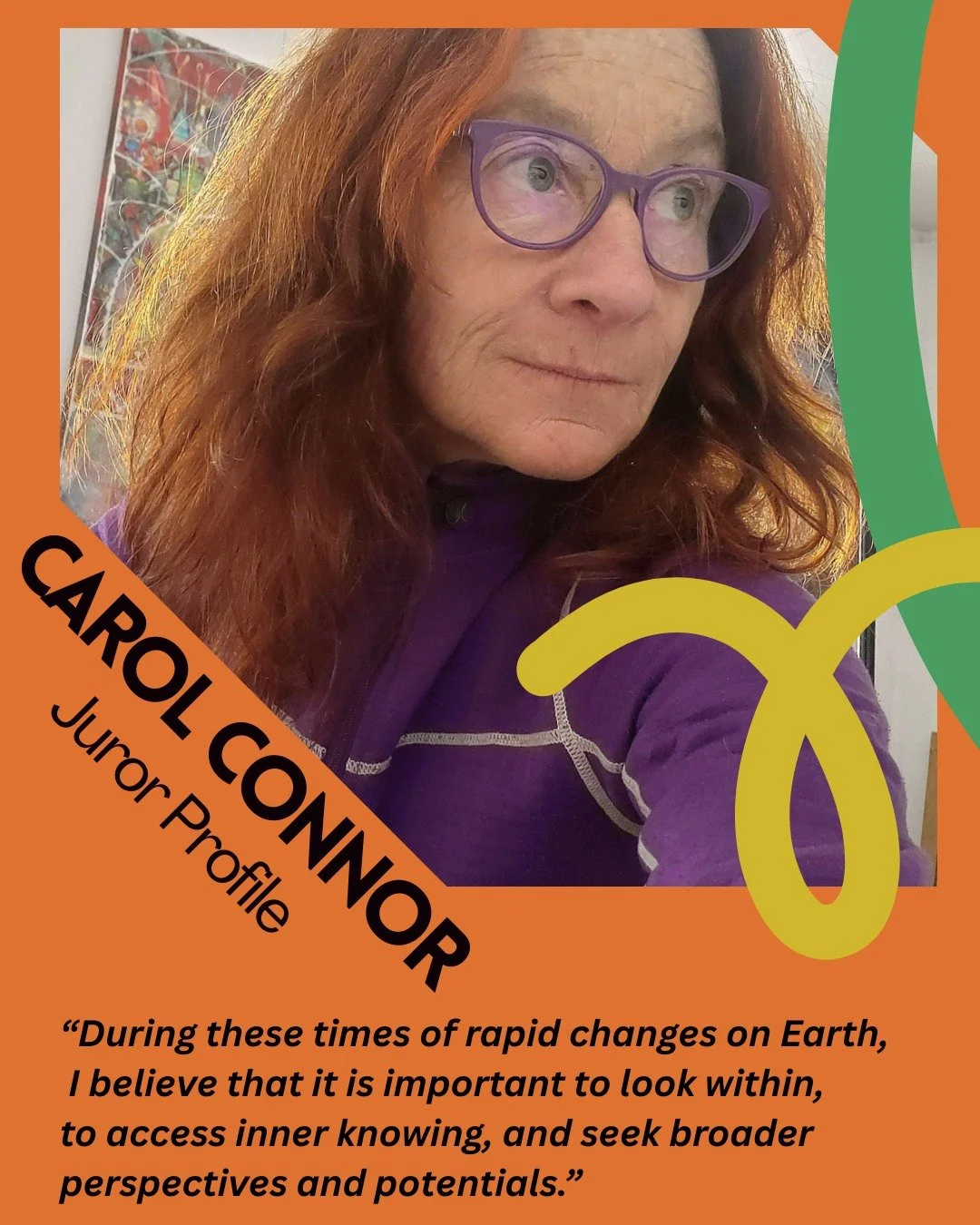 Carol Connor creates mixed media artwork that spans intuitive abstract paintings, assemblages using found and altered objects, and equine-themed pieces

She invites us to look deeper, into the seemingly empty spaces and below
the surfaces of the land