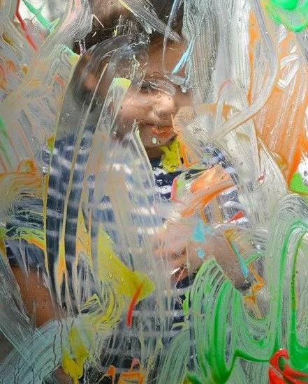 Get ready to unleash your inner awkward artist! 🎨  Visit "The Socially Awkward Tapestry&rdquo; tent. Our community art project is a live, evolving public art installation built entirely by festival-goers. Armed with chalk markers, participants 