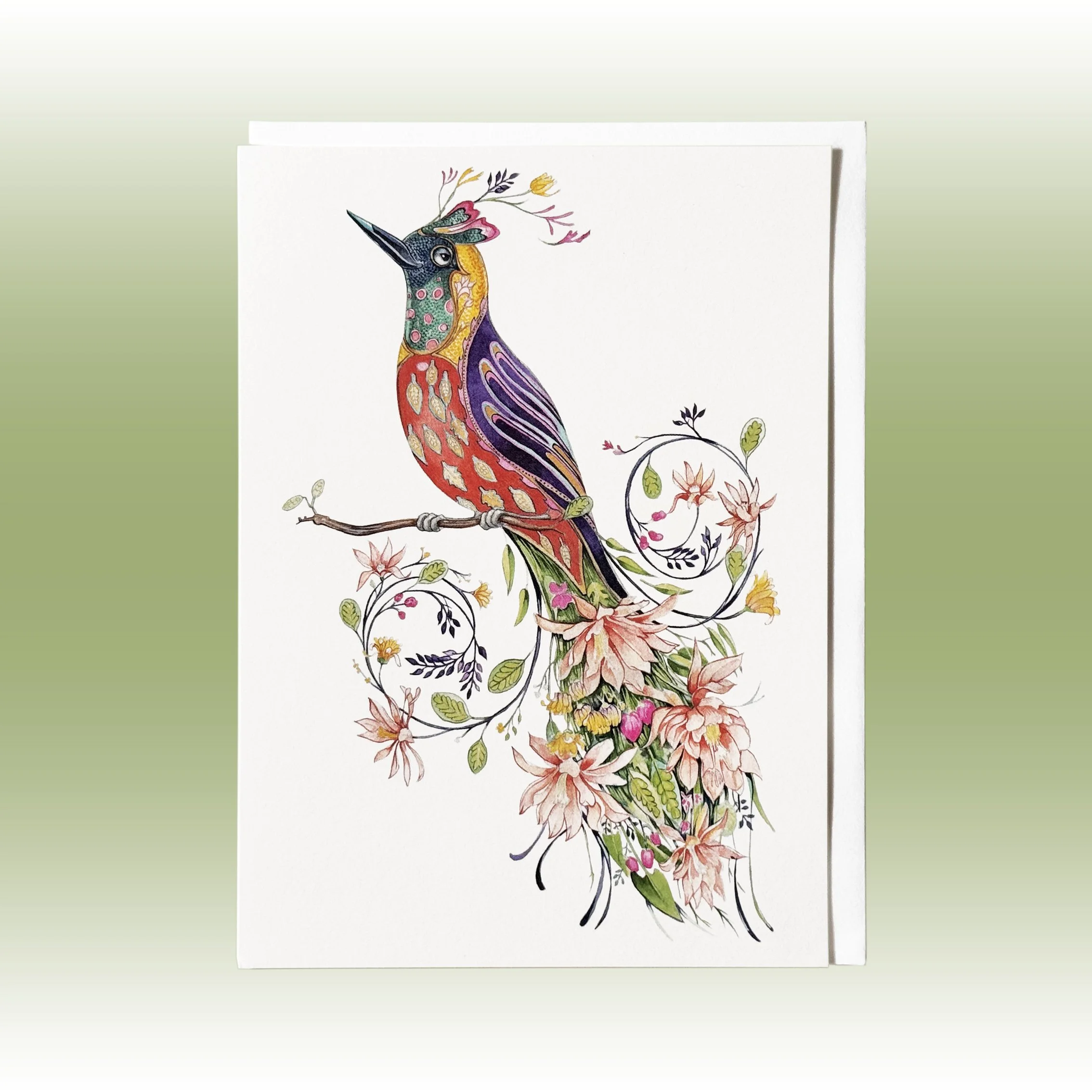 IMG_4942 Extra Fancy Bird of Paradise Greetings Card - The DM Collection.jpg