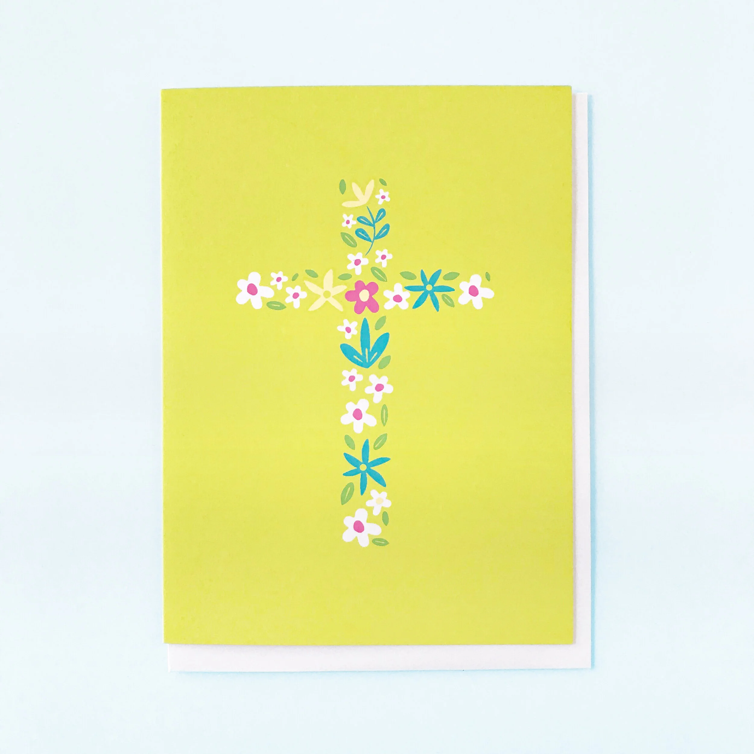 Floral Cross Easter Card designed by Shannon Hays for Great Arrow Graphics.jpg