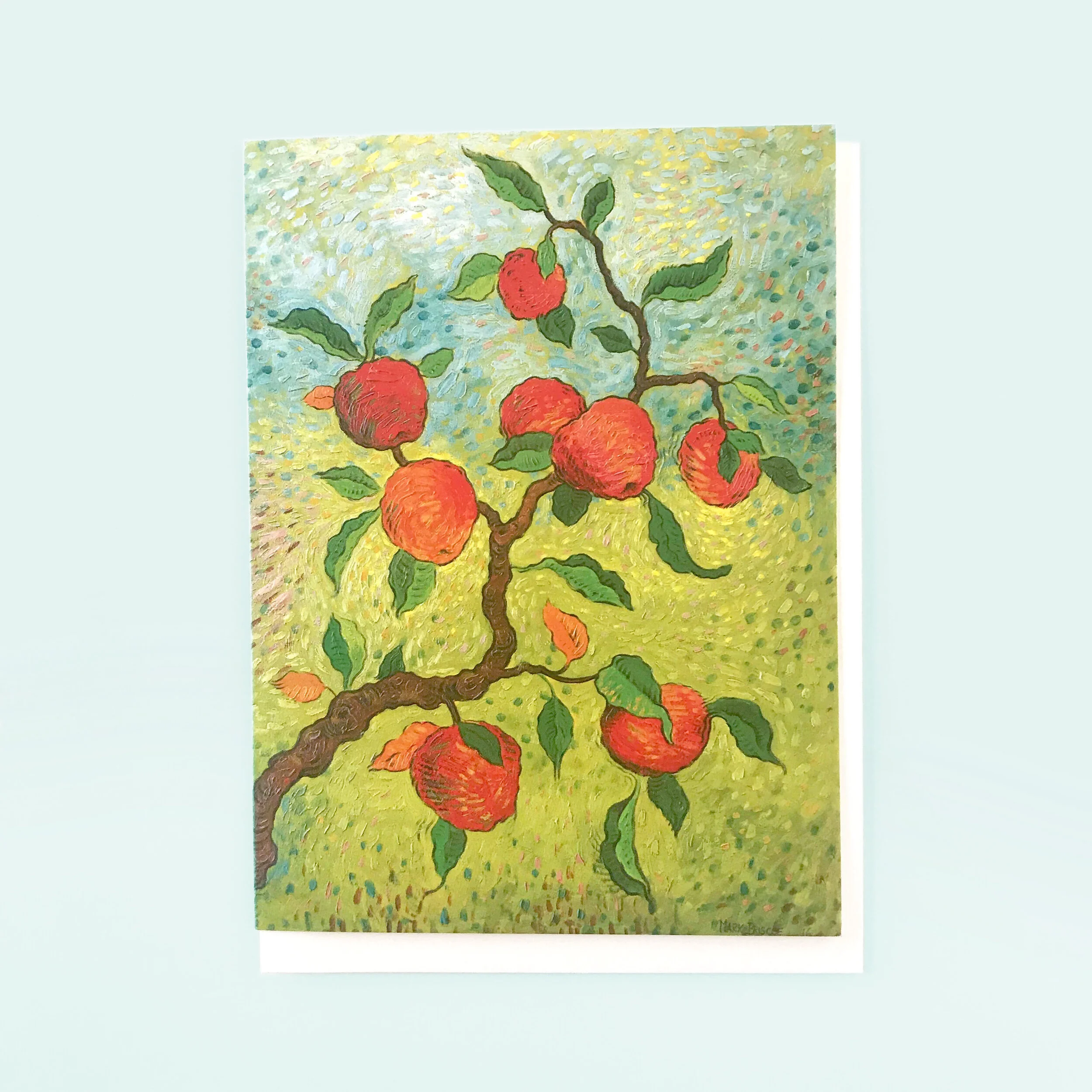 Apple Branch Birthday Card