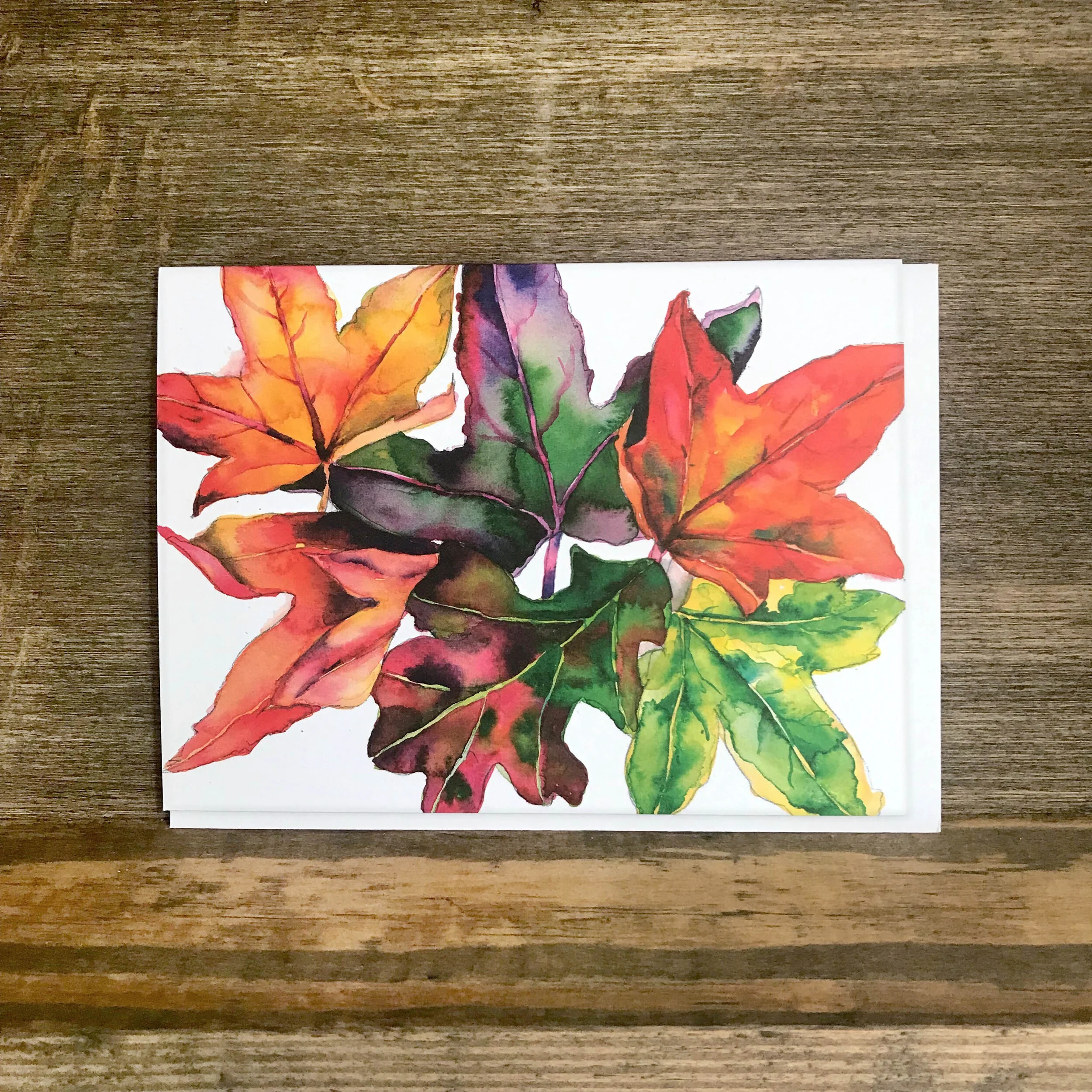 Leaves Thanksgiving Card - Allport Editions.jpg
