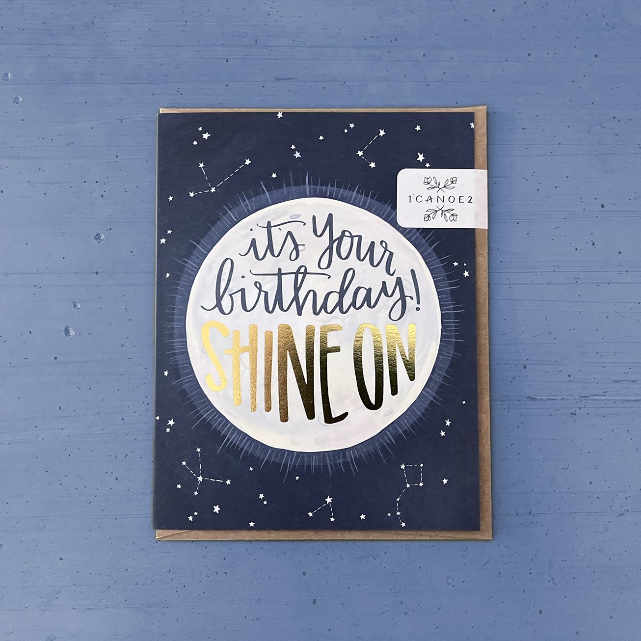 IMG_4079 Shine On Birthday Greeting Card - 1canoe2.jpg