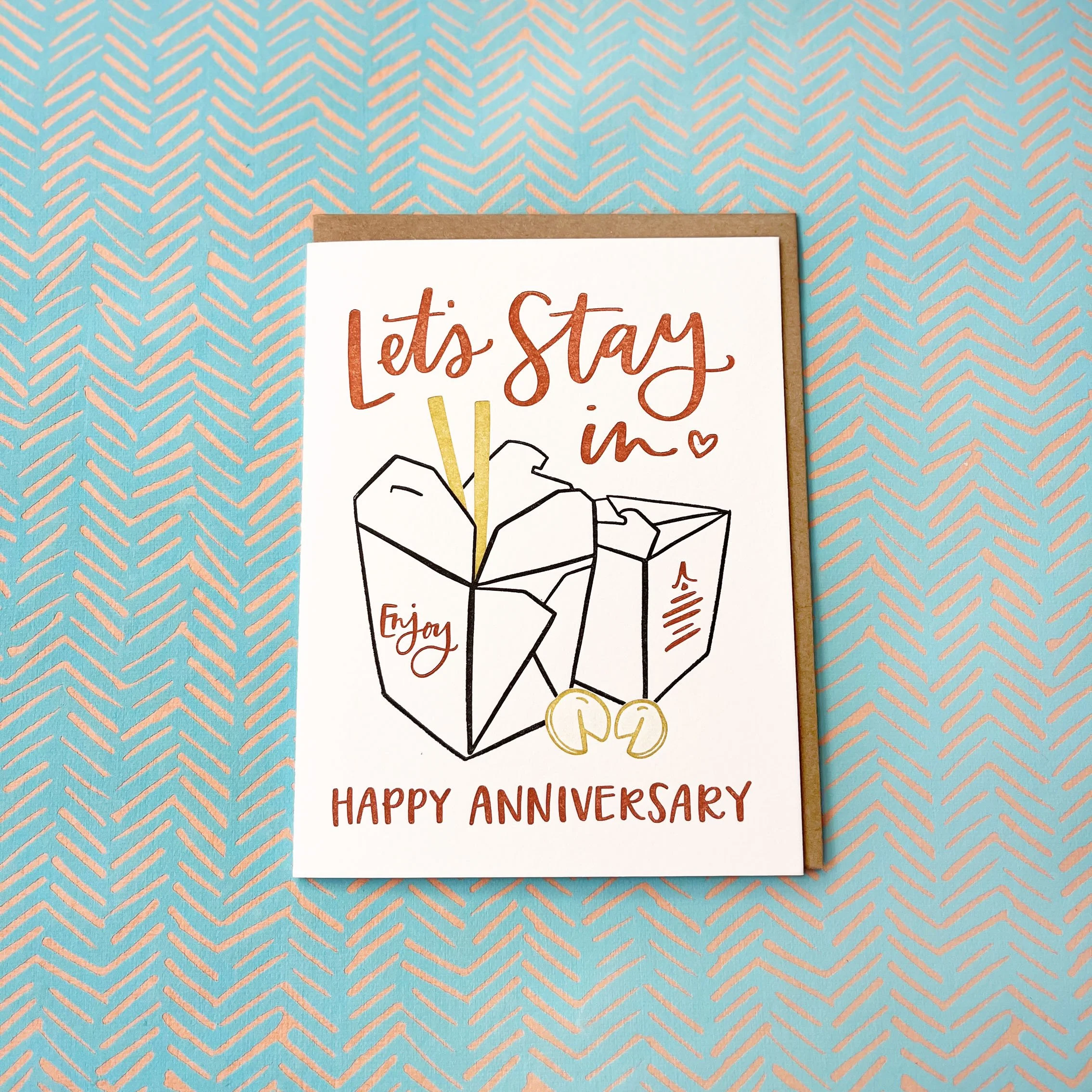 IMG_5012 Anniversary Takeout Letterpress Greeting Card - 1Canoe2.jpg