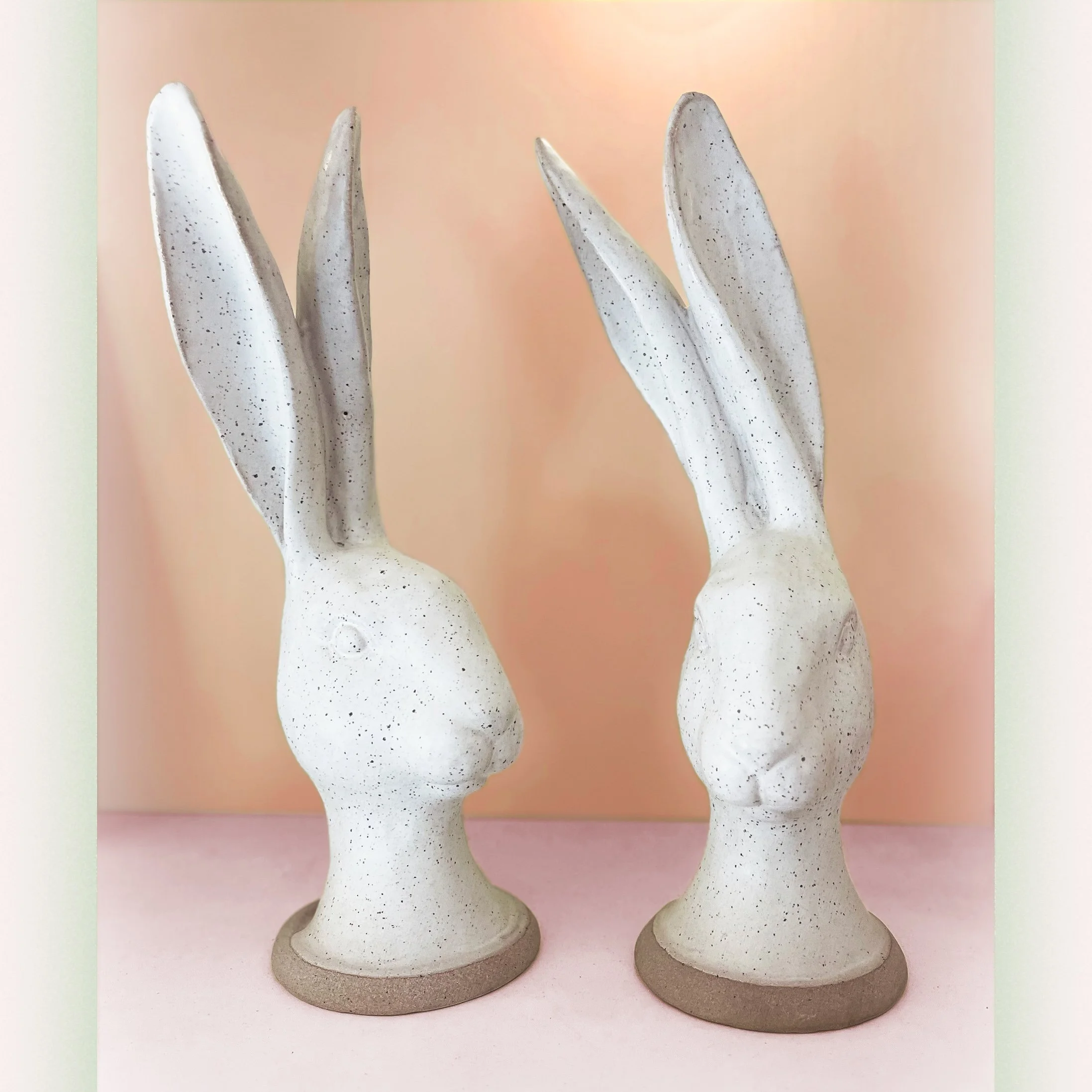 Hare Head, Ceramic - Matte White.jpg
