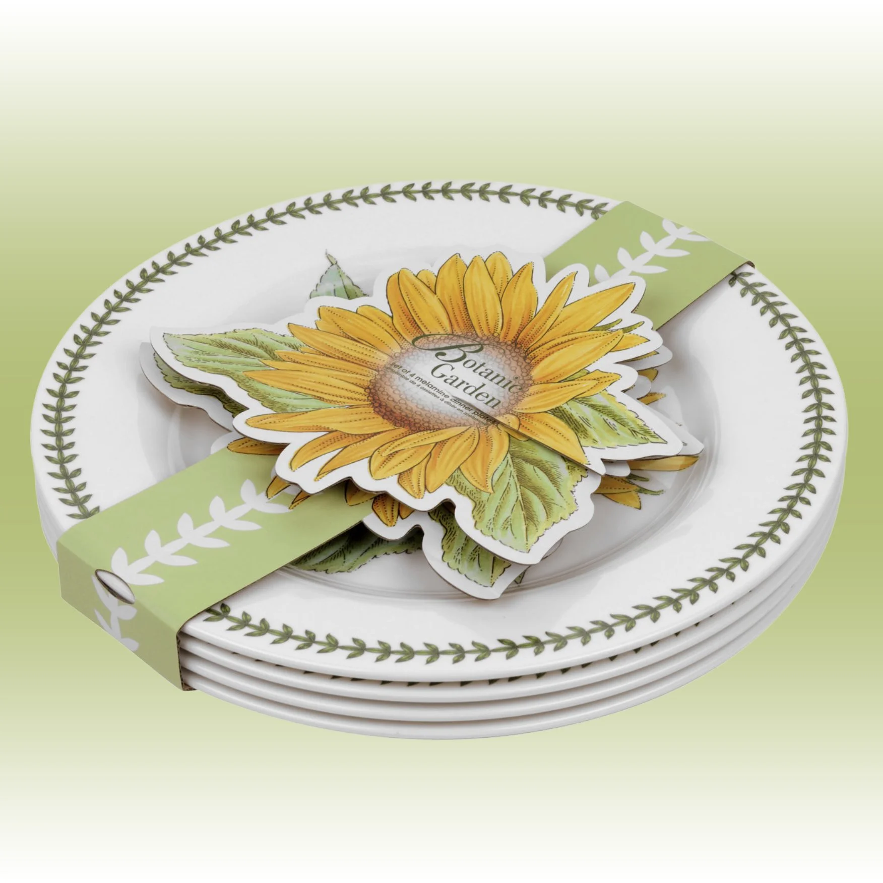 Botanic Garden MelBotanic Garden Melamine Set of 4 Dinner Plates.jpg
