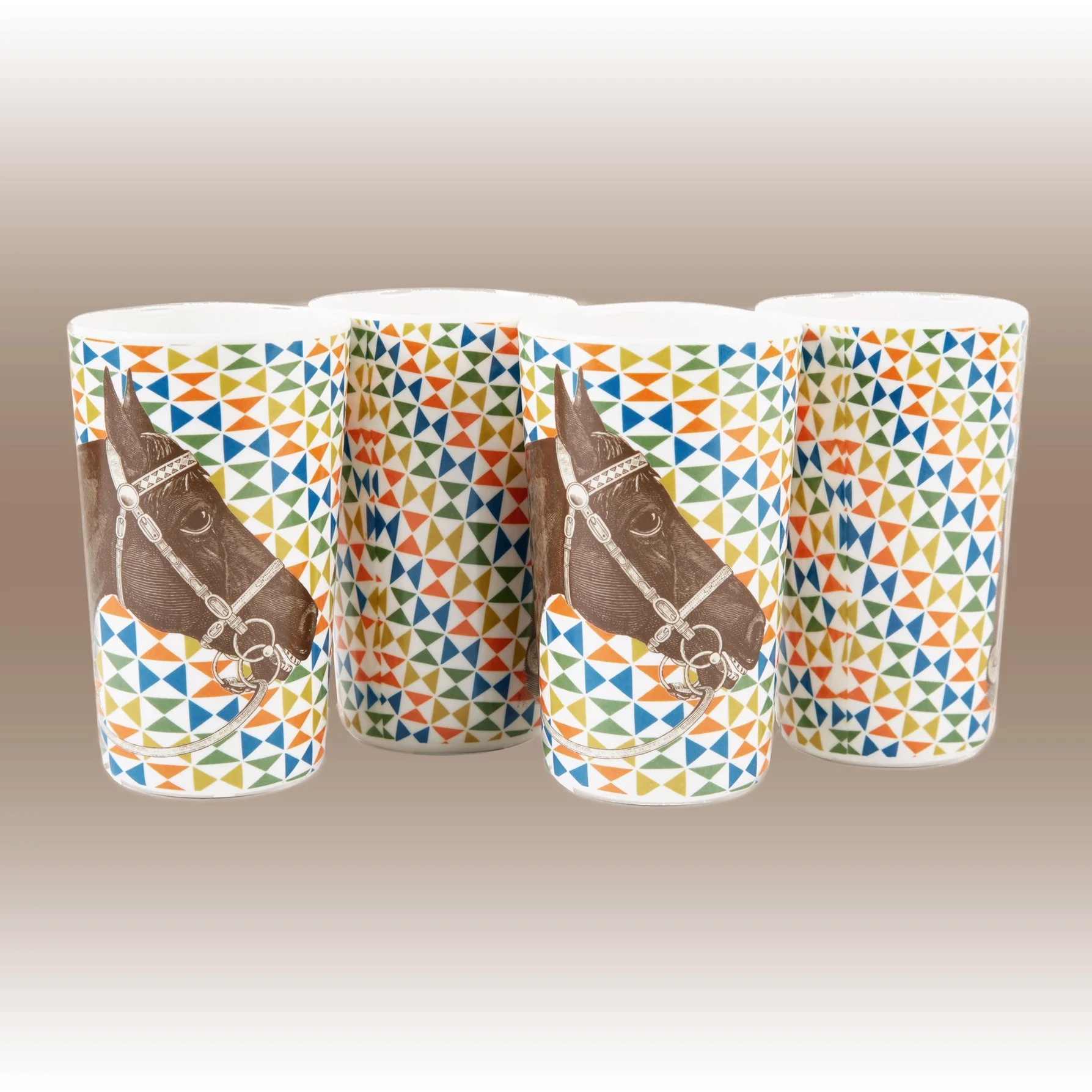 Equus Tumblers Set of Four **.jpg