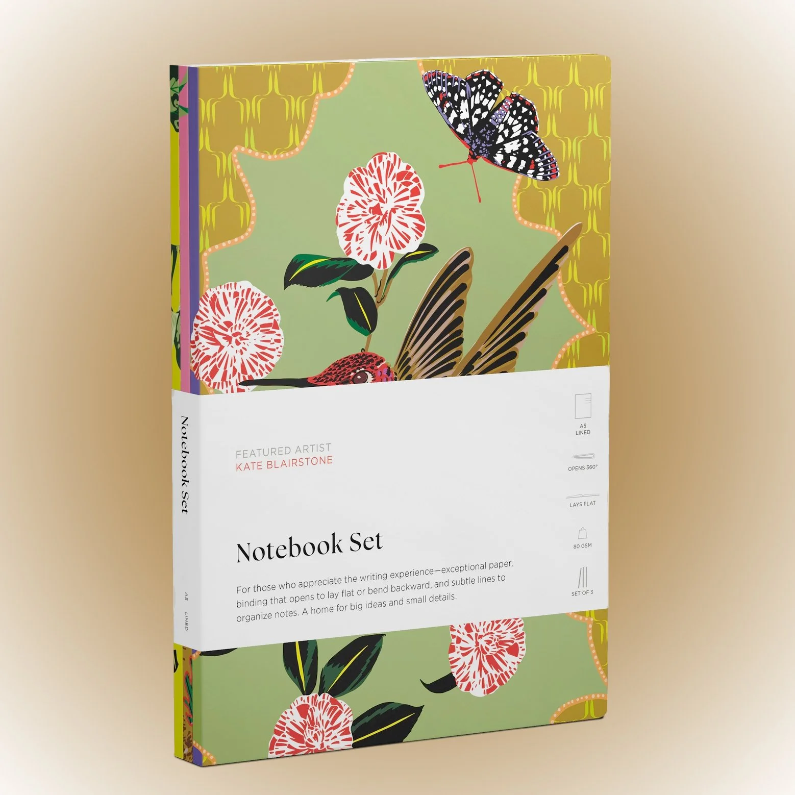 Set of 3 Notebooks ~ Kate Blairstone