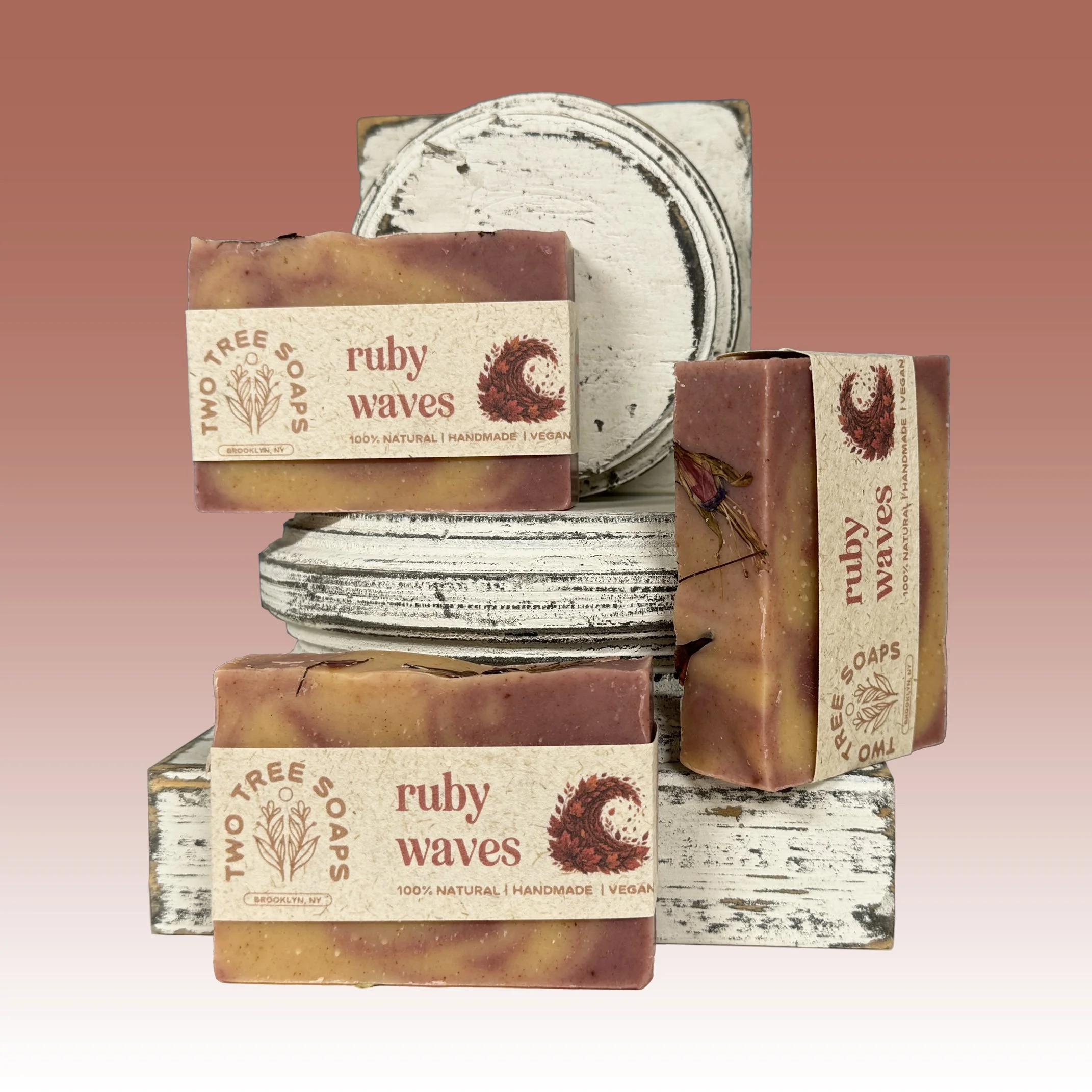 Ruby Waves Handmade Vegan Bar Soap