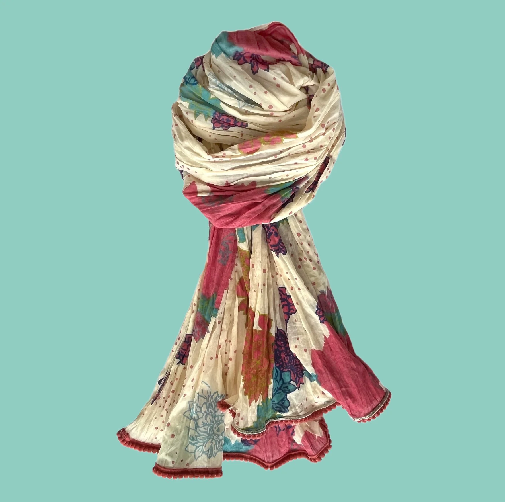 Crinkled Cotton Scarf - Sumi Bone - Little Journeys Chicago-Recovered.jpg