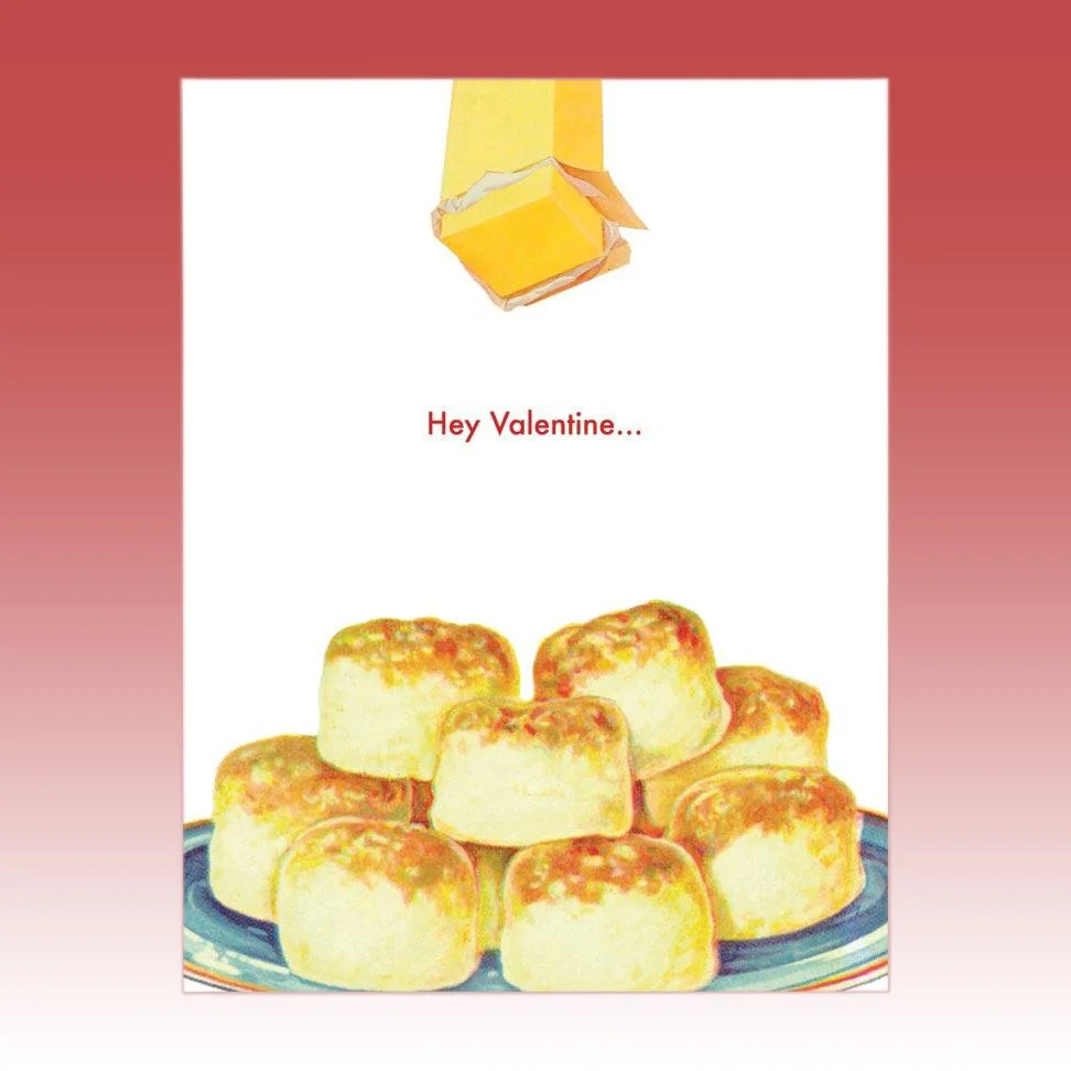 Biscuits Valentine Greeting Card