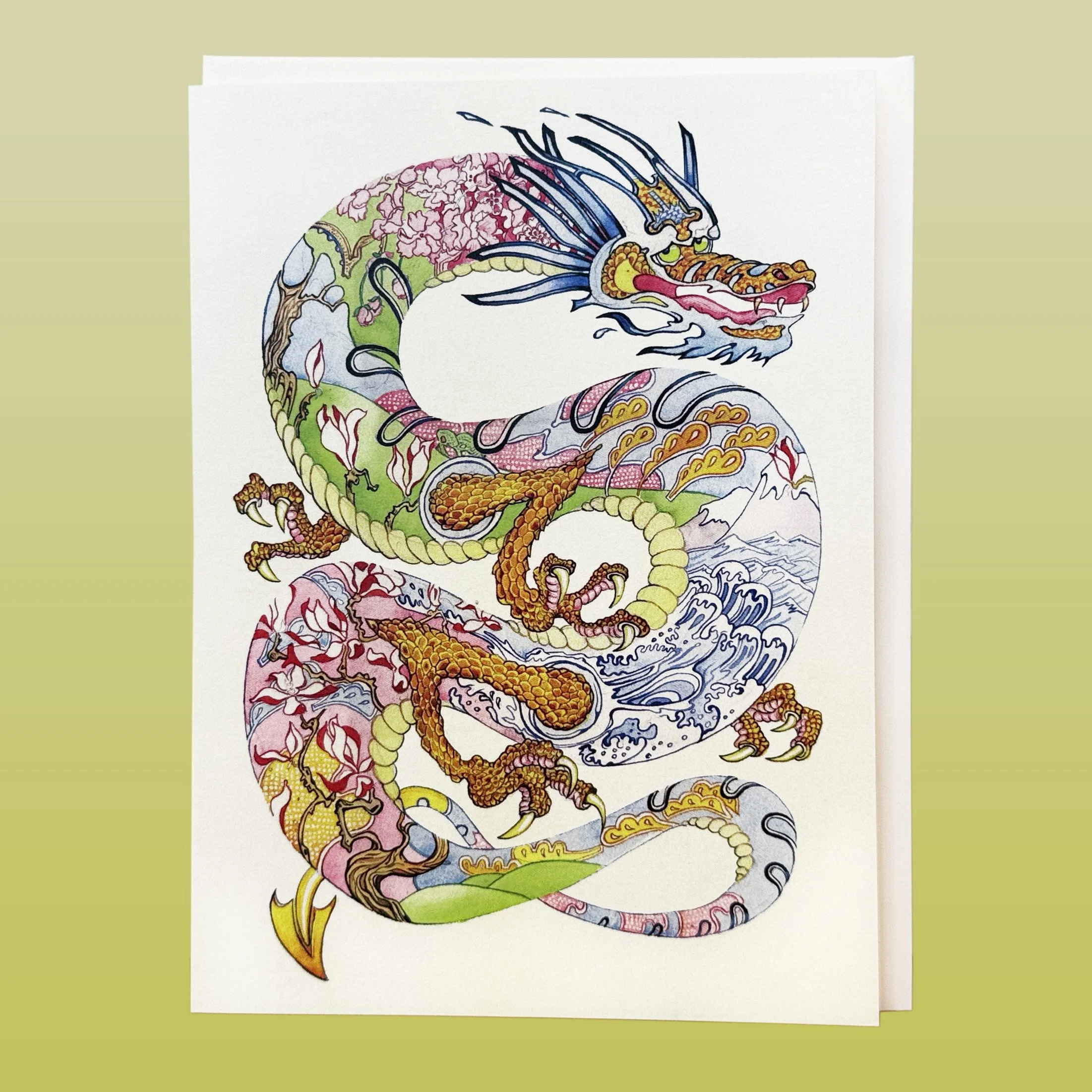 Dragon Greeting Card