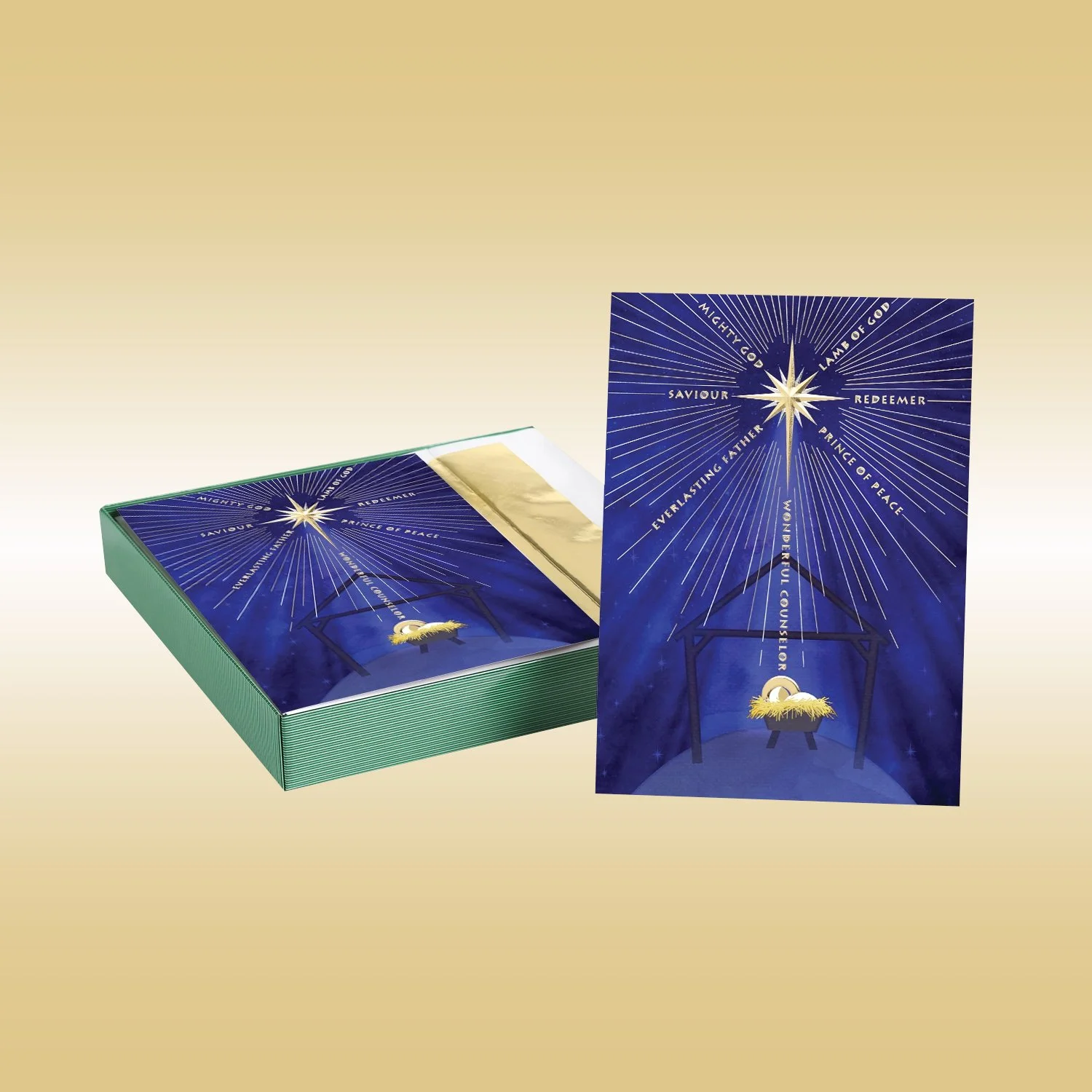 Mighty God Boxed Holiday Cards