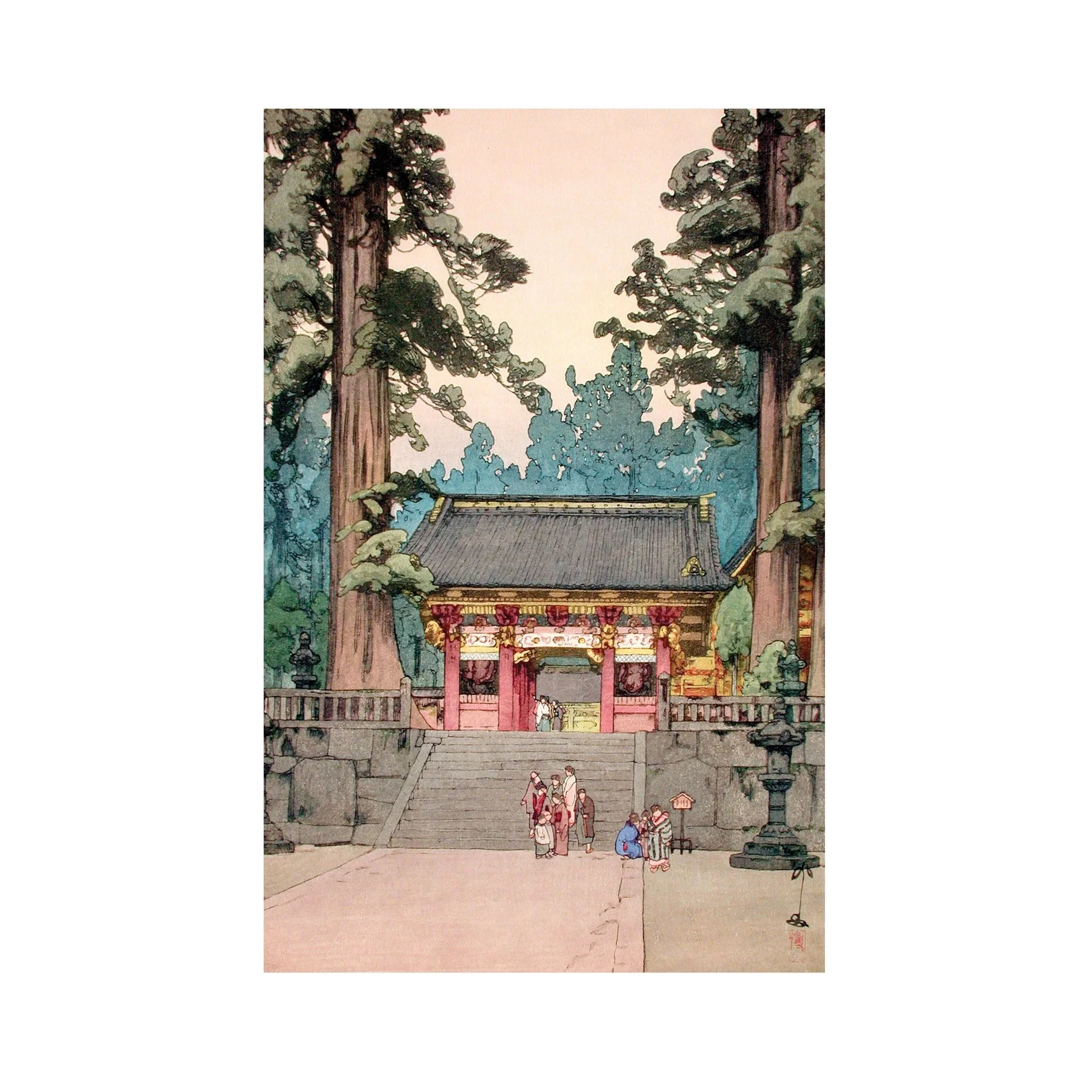 Yoshida Hiroshi Boxed Notecard Assortment***- Pomegranate.jpg