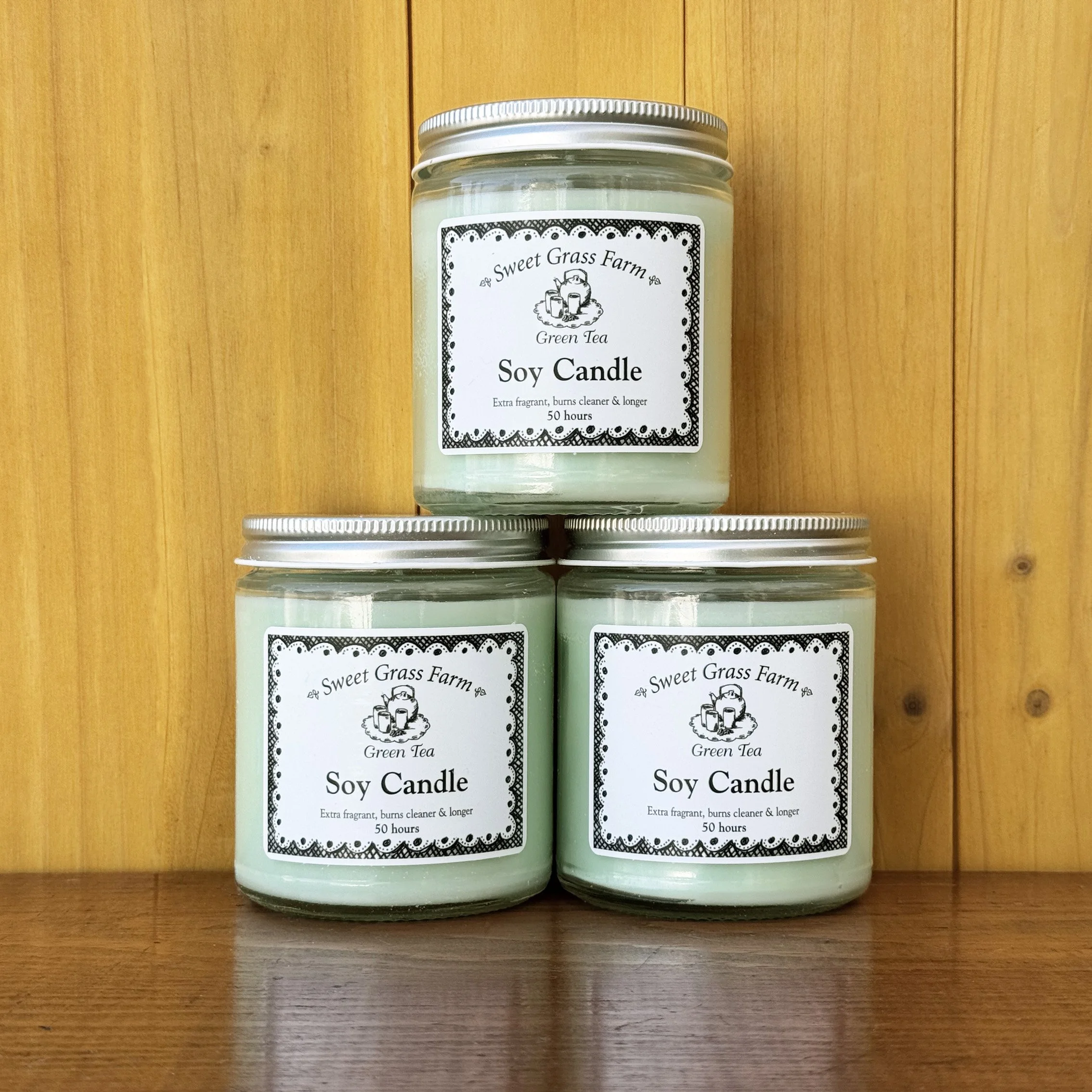 IMG_4381 Sweet Grass Farm Soy Candle - Green Tea.jpg