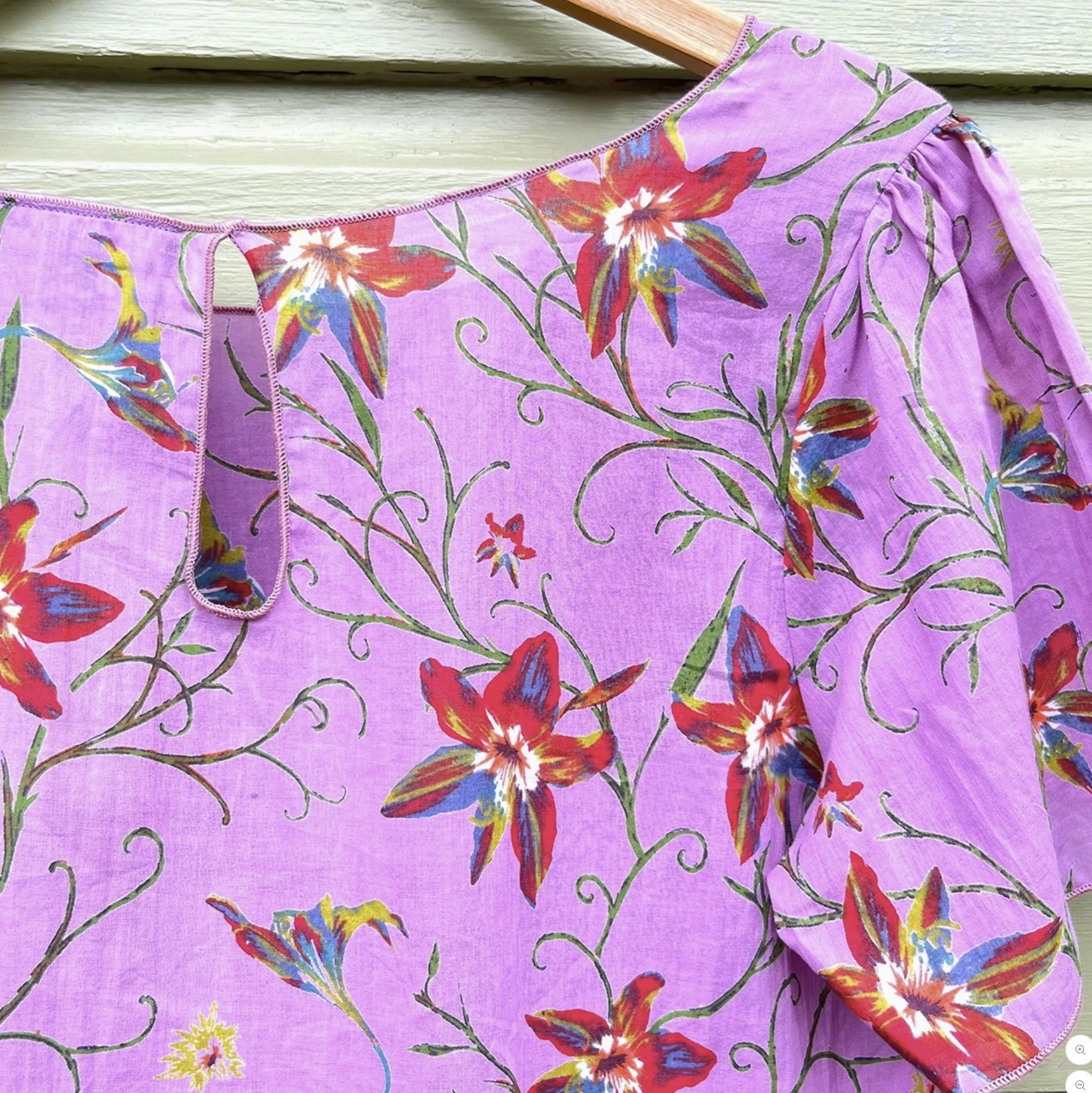 Twilly Blouse Petals Pink Close Up - Little Journeys.jpg
