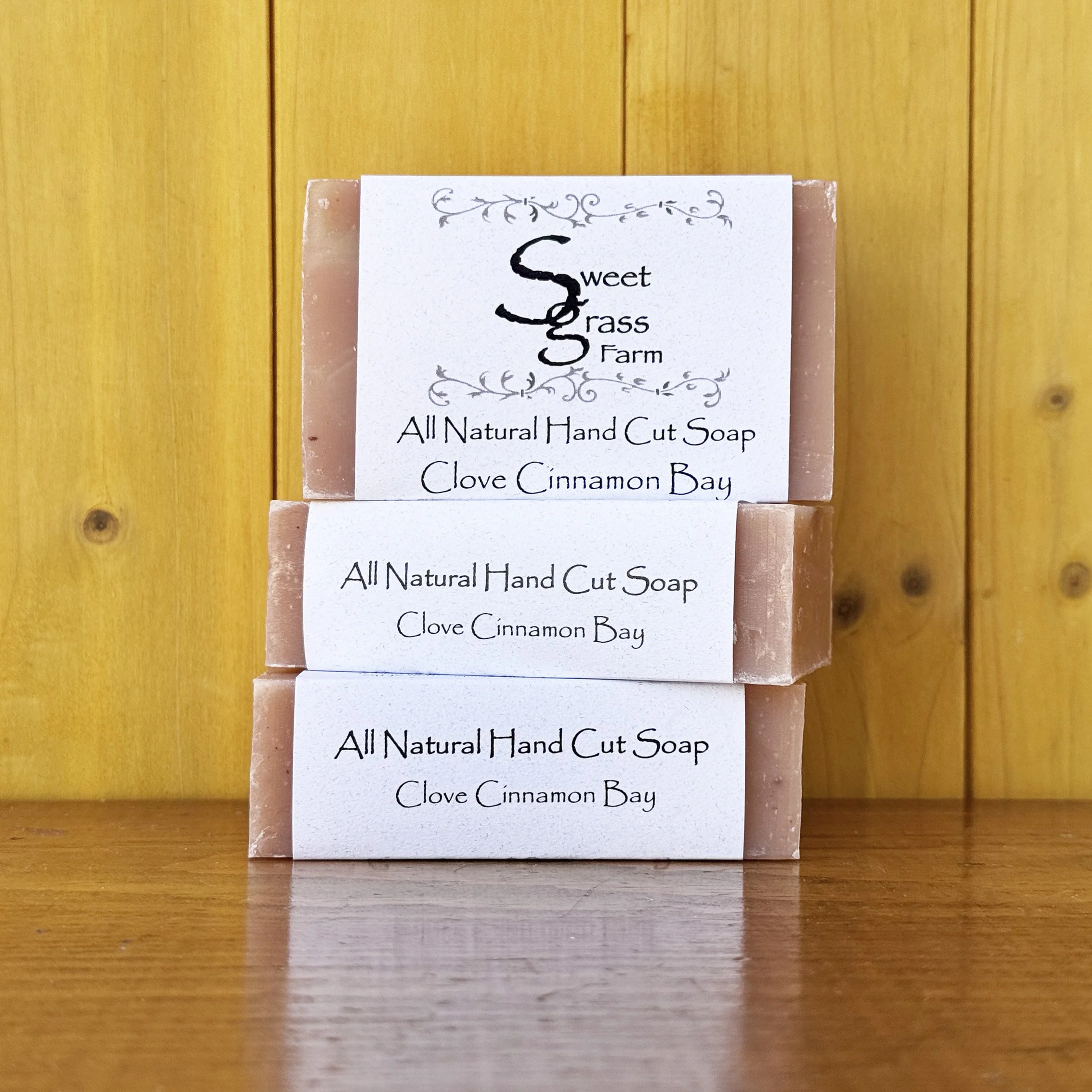 IMG_4403 Hand Cut Bar Soap - Clove Cinnamon Bay - Sweet Grass Farm.jpg