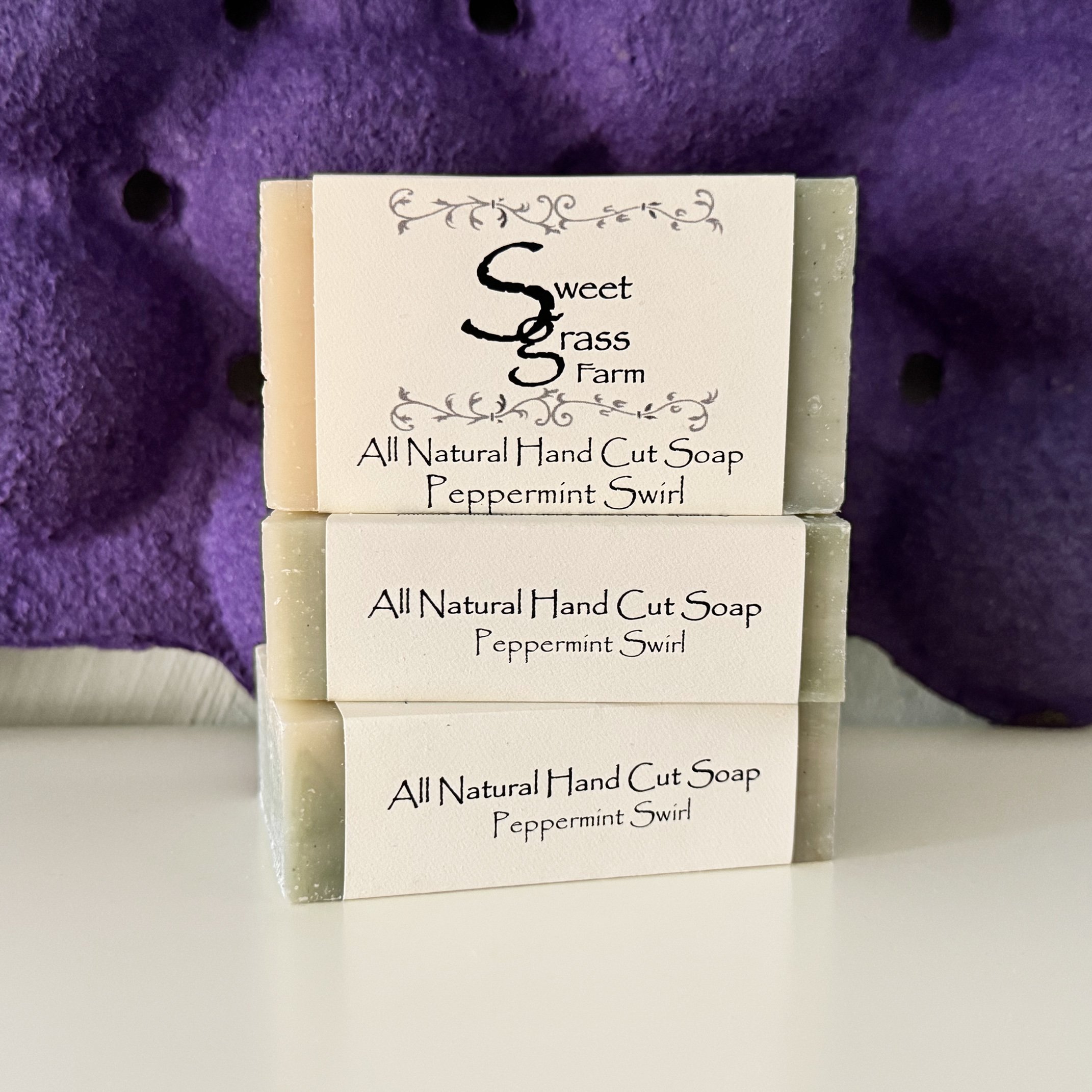 IMG_4599 Hand Cut Bar Soap - Peppermint Swirl.jpg