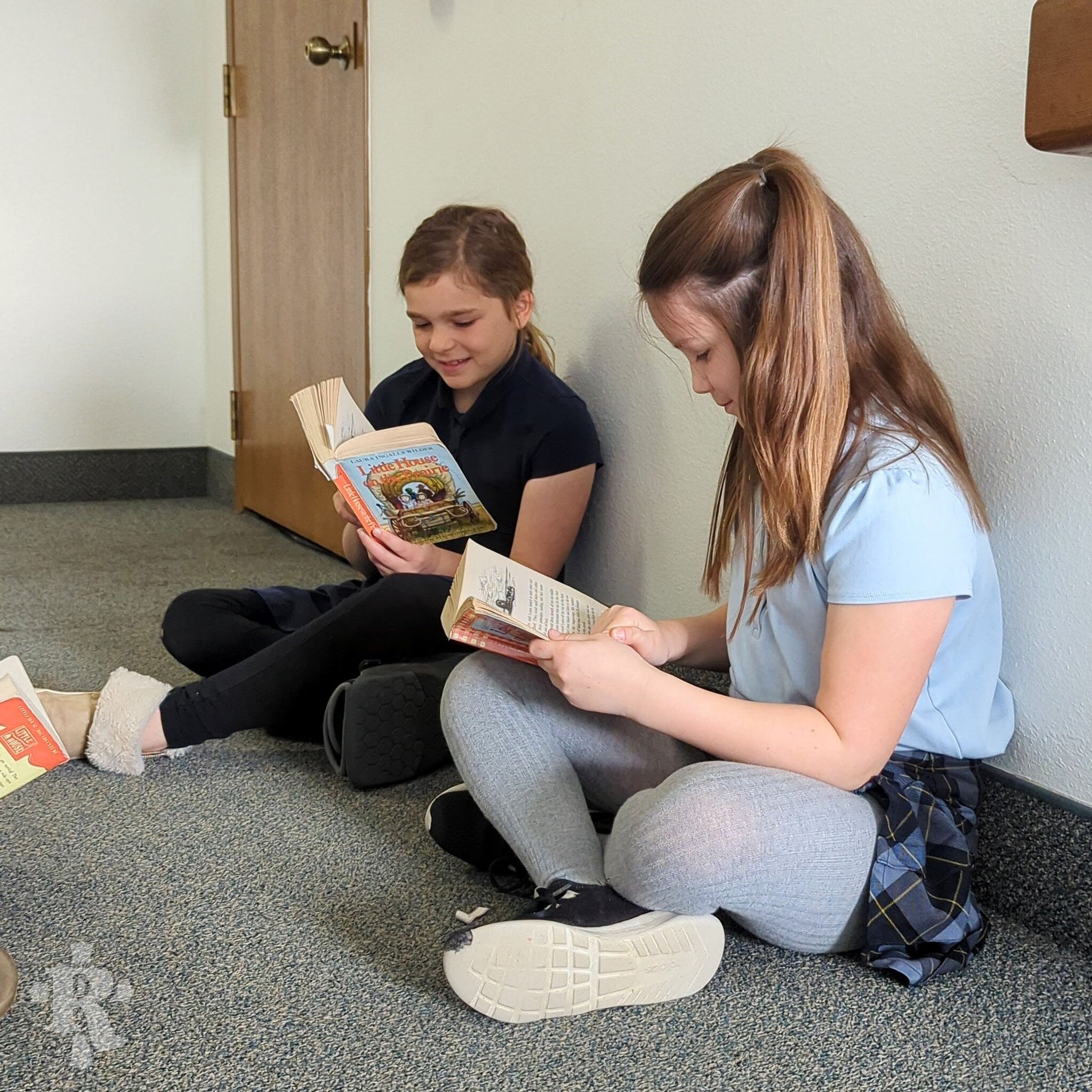 We have some amazing readers in the house! Our students get a lot of practice reading at school by themselves, with their teachers, and with their fellow students. Reading with their peers gives them an opportunity to help each other along difficult 