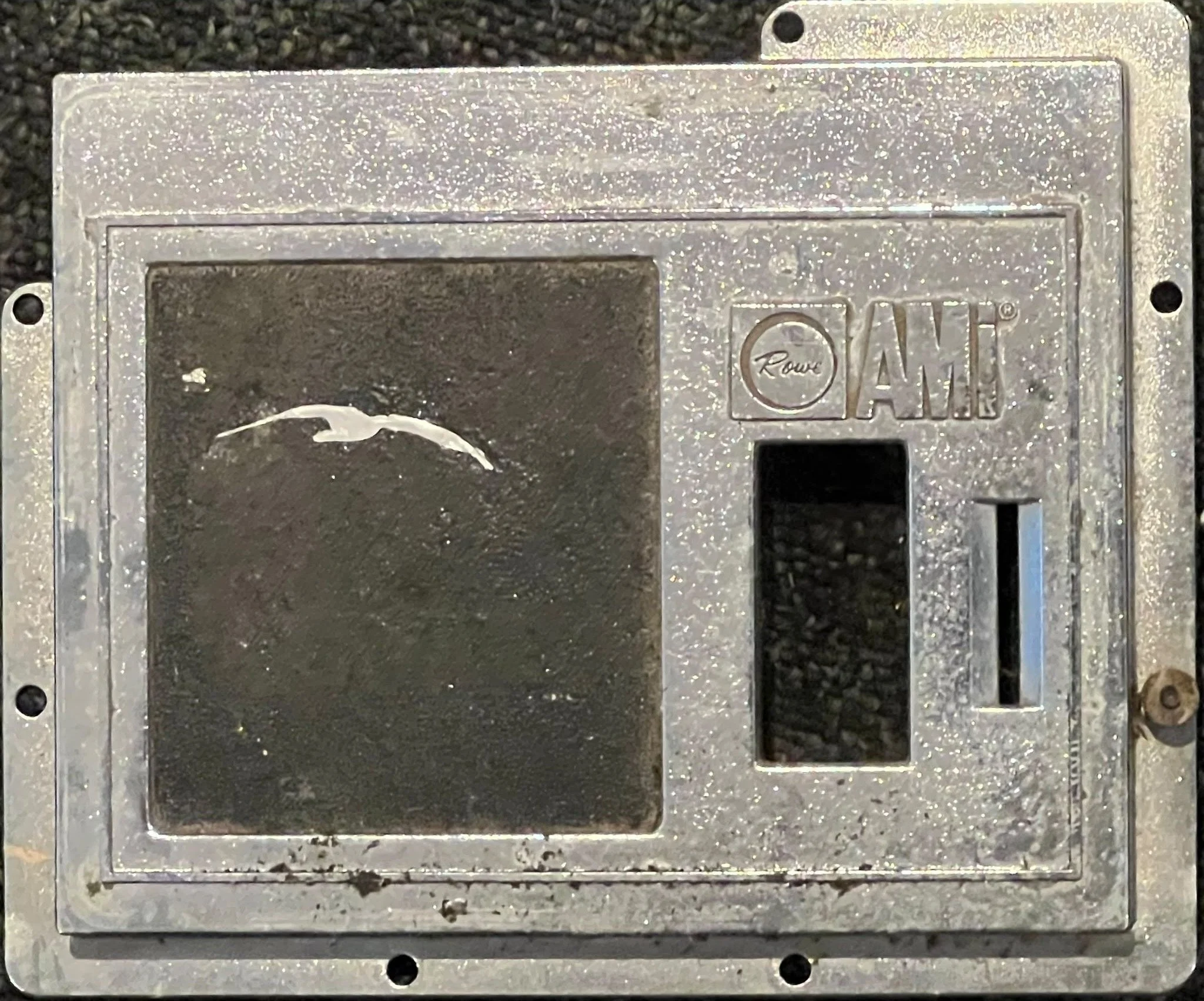 Rowe Ami Coin Entry Plate