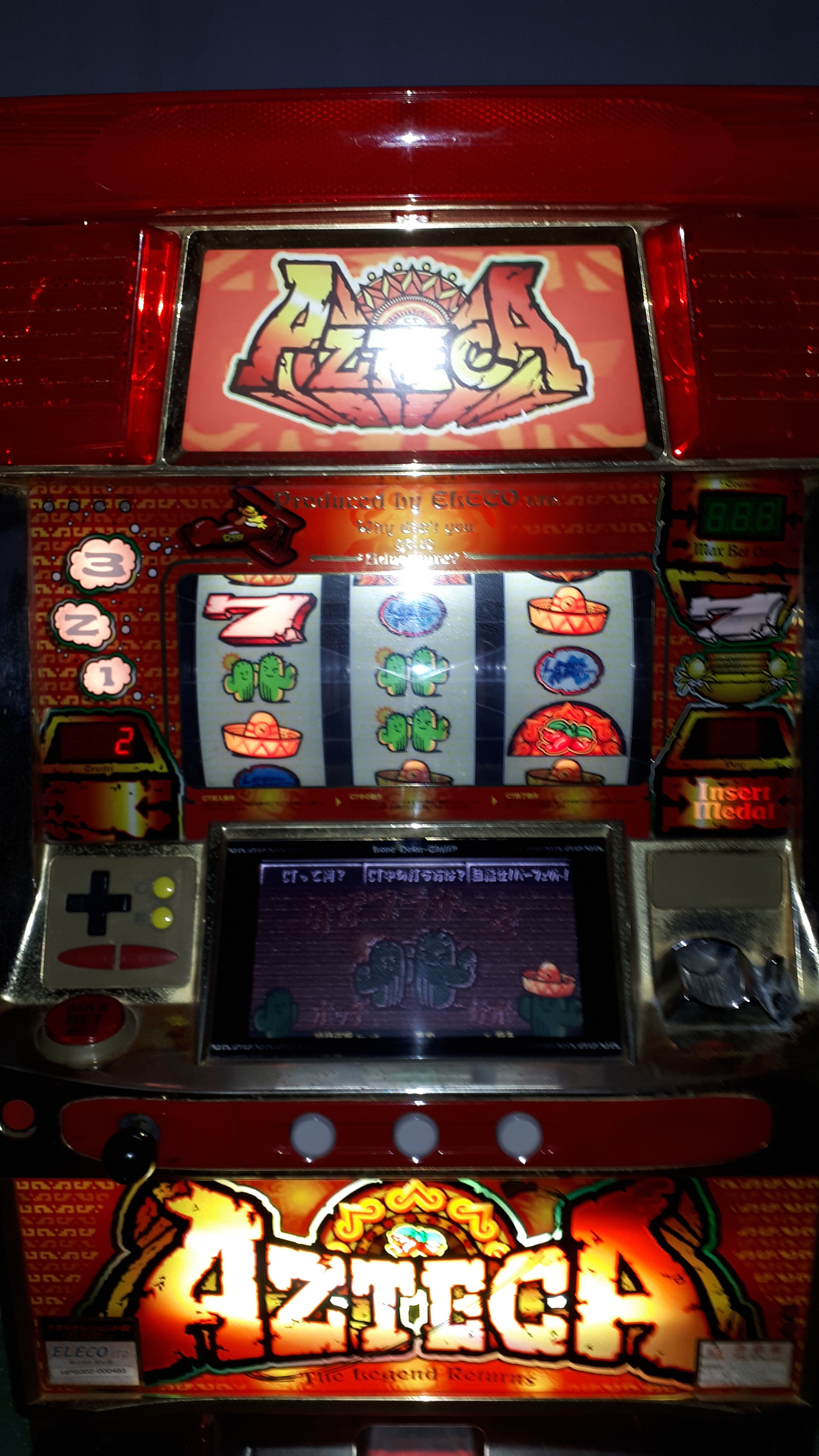Azteca Slot Machine Manual