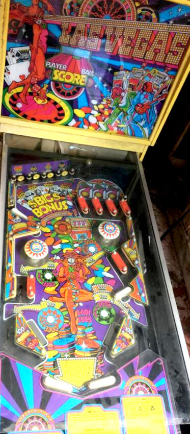 Las vegas pinball machine from mattel electronics