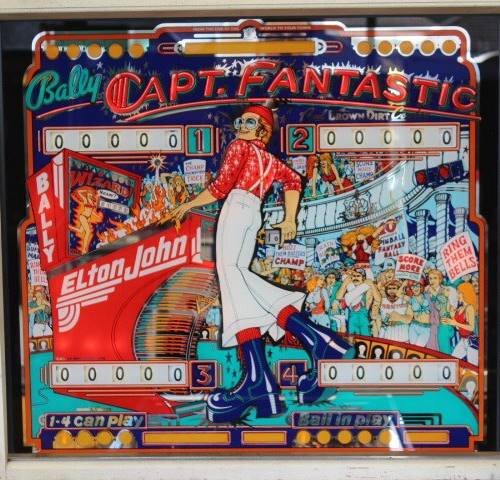 Captain Fantastic Pinball Machine