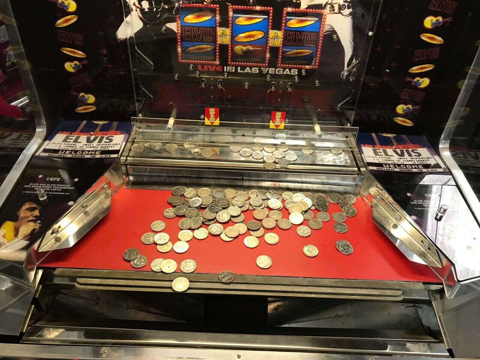 Elvis Presley Coin Pusher — Coin-Op King