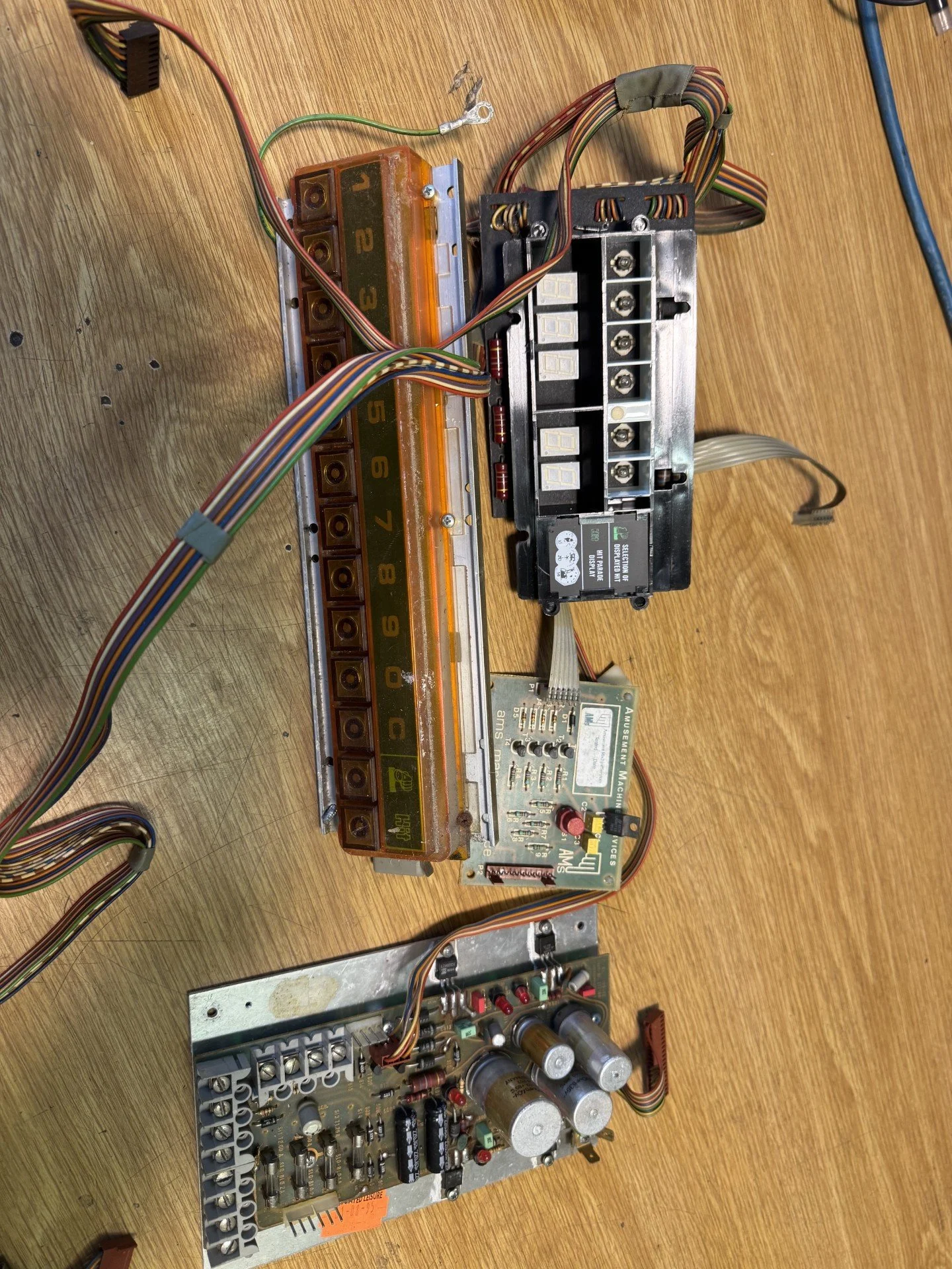 NSM Vinyl Components - Credit / Keypad / Display / TEST RIG!